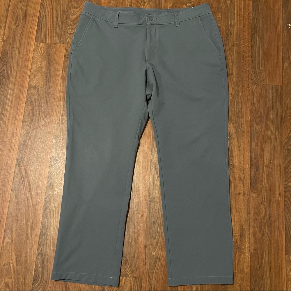 Men’s Under Armour Tech Golf Pants Pitch Grey 38x30